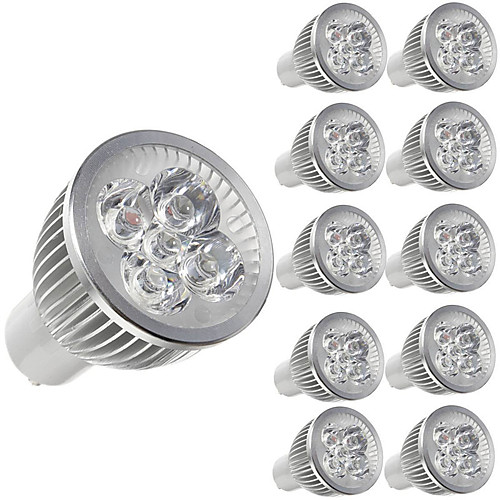 

10 шт. 5 W Точечное LED освещение 450 lm E14 GU10 GU5.3 5 Светодиодные бусины Высокомощный LED Декоративная Тёплый белый Холодный белый 85-265 V / RoHs