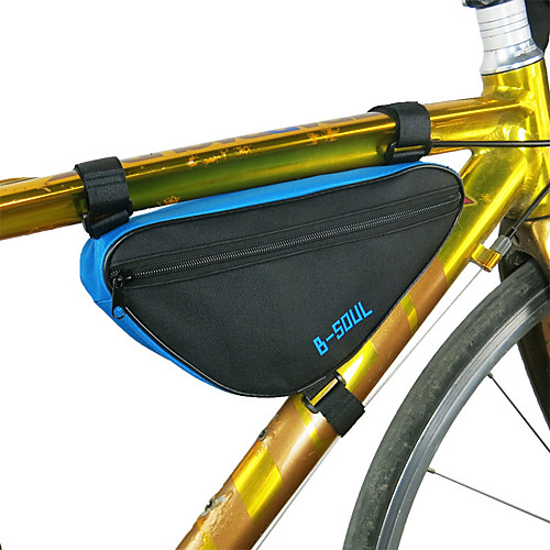 фото B-soul 1.8 l бардачок на раму сумка с треугольной рамкой компактность прочный велосумка/бардачок терилен велосумка/бардачок велосумка велосипедный спорт Lightinthebox