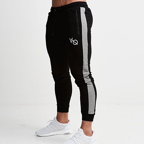 

Men's Basic Sweatpants Pants - Solid Colored Black L XL XXL