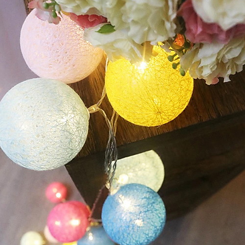 

3M Гирлянды 20 светодиоды Тёплый белый Декоративная Аккумуляторы AA 1 комплект