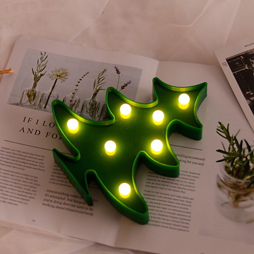 

1шт LED Night Light Тёплый белый Аккумуляторы AA Творчество <5 V