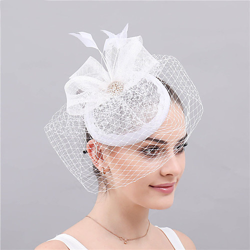 

Сеть / Лен / хлопок Fascinators / Цветы / Аксессуары для волос с Пух / Сердце / Цветы 1 Свадьба / Вечеринка / ужин Заставка