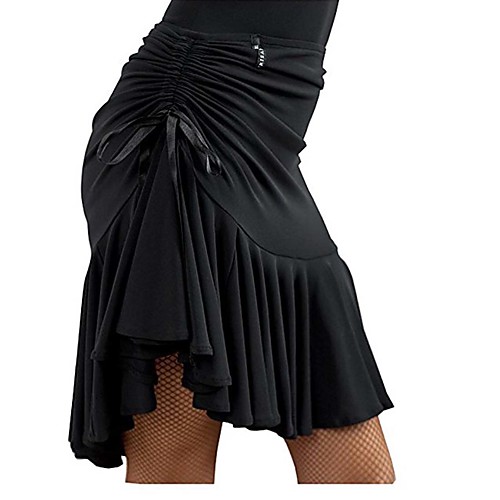 

Latin Dance Bottoms Women's Training / Performance Spandex Gore Skirts