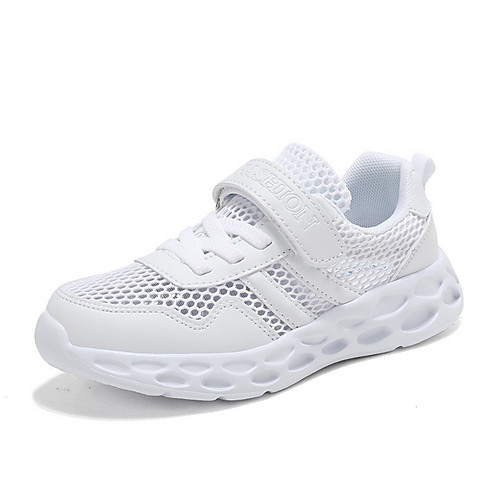 

Девочки Сетка Спортивная обувь Малыш (9м-4ys) / Маленькие дети (4-7 лет) / Большие дети (7 лет ) Удобная обувь Белый / Черно-белый / Белый / синий Лето