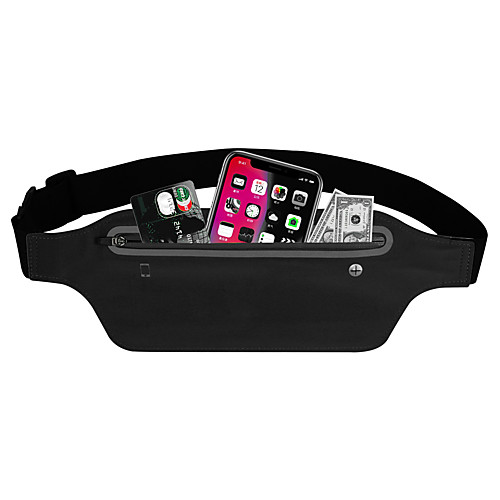 

Беговой пояс Поясная сумка Талия сумка / пакет для Марафон Спортивные сумки Компактность Регулируемый размер Водонепроницаемаямолния Сумка для бега IPhone 7 iPhone 7 Plus Samsung Galaxy S6 Лайкра