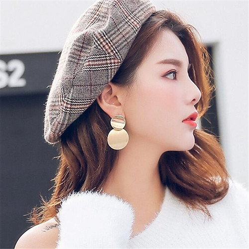 

Women's Earrings Classic Ball Artistic Trendy Fashion Modern Stainless Steel Earrings Jewelry Gold / Silver For Gift Daily Street Holiday Festival 1 Pair