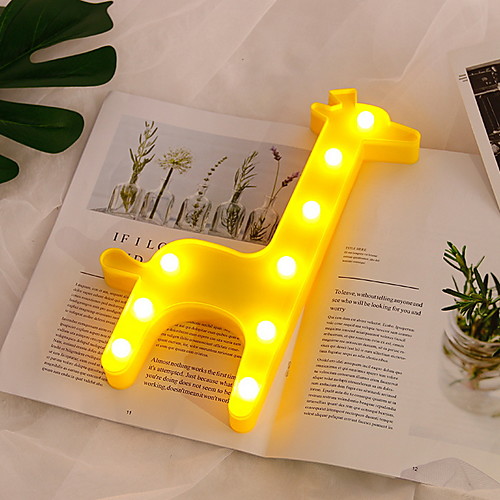 

1шт LED Night Light Желтый Аккумуляторы AA Творчество <5 V