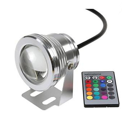 

1шт 10 W Подводное освещение Водонепроницаемый RGB 12 V Бассейн / Сад 1 Светодиодные бусины