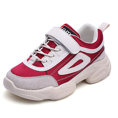 

Девочки Кожа / Полиуретан Спортивная обувь Удобная обувь Черный / Красный / Розовый Осень