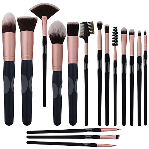 

Professional Makeup Brushes 16pcs Full Coverage Comfy Artificial Fibre Brush Wooden / Bamboo for Makeup Brush