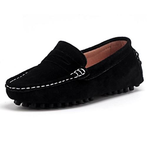 

Boys' Comfort / Moccasin Suede Loafers & Slip-Ons Toddler(9m-4ys) / Little Kids(4-7ys) / Big Kids(7years ) Black / Red Spring / Fall / Rubber