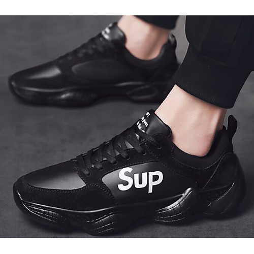 

Муж. Комфортная обувь Синтетика Весна Спортивная обувь Беговая обувь Красный / Черно-белый / Белое / серебро