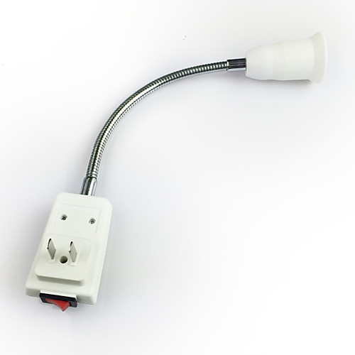 

1шт США к E14 E14 100-240 V Конвертер пластик Разъем для лампочки