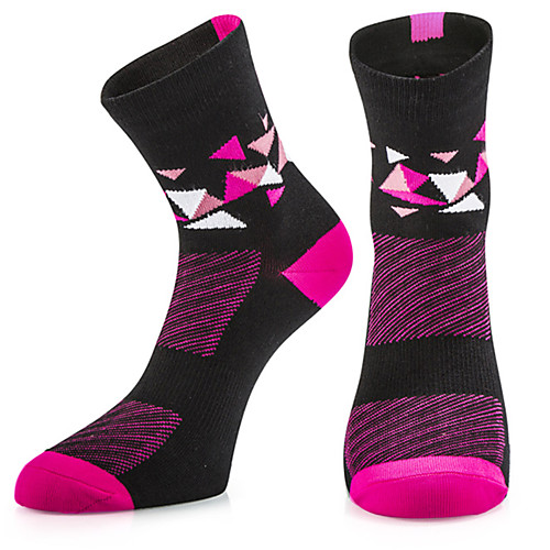 

Компрессионные носки Носки для бега Спортивные носки Носки для велоспорта Жен. Велоспорт Дышащий Антибактериальный Эластичность 1 пара Клетки В полоску Хлопок Другое Пурпурный Один размер / SANTIC