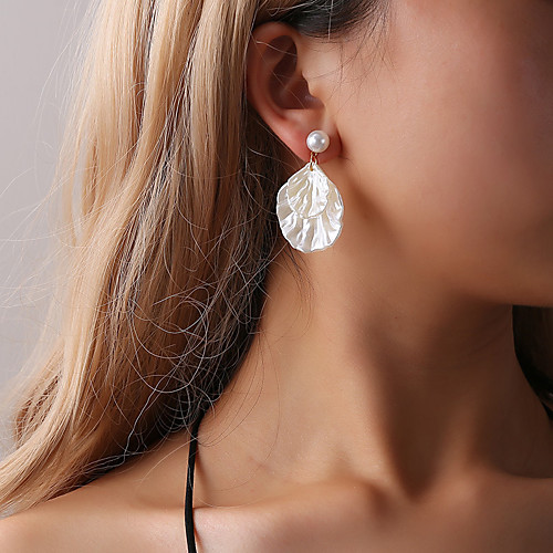 

Women's Earrings Earrings Jewelry Gold For Party Holiday 1 Pair