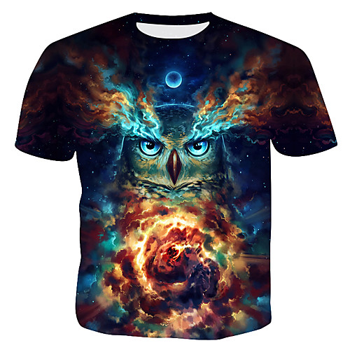 

Men's Party Holiday T-shirt - 3D / Graphic Rainbow
