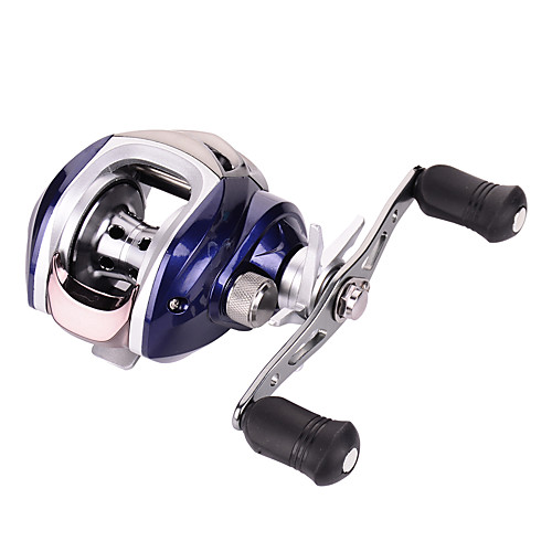 

Fishing Reel / Ice Fishing Reel Baitcasting Reel 7.1:1 Gear Ratio18 Ball Bearings Right-handed / Left-handed Sea Fishing / Fly Fishing / Bait Casting
