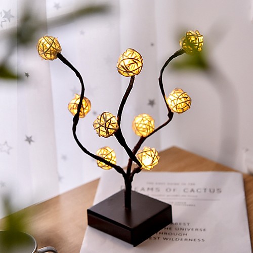 

1шт LED Night Light Тёплый белый Аккумуляторы AA Творчество <5 V