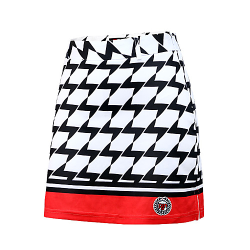

Жен. 1шт Юбки Skort Гольф На открытом воздухе Одежда для спорта и отдыха на открытом воздухе Осень Весна Лето / Эластичная / Устойчивость к УФ / В полоску