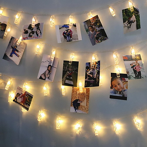 

3M Гирлянды 20 светодиоды Тёплый белый Декоративная Аккумуляторы AA 1 комплект