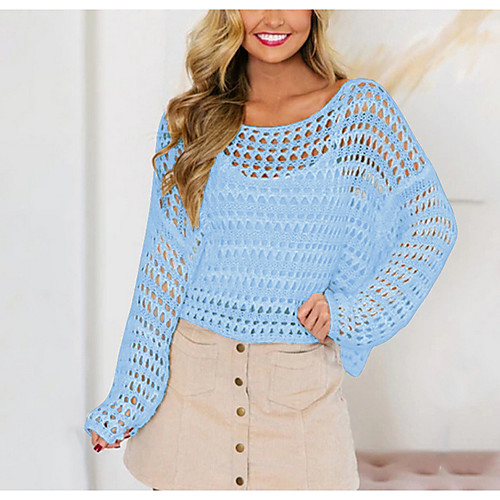 

Жен. Белый Черный Розовый Накидка Купальники - Однотонный M L XL Белый