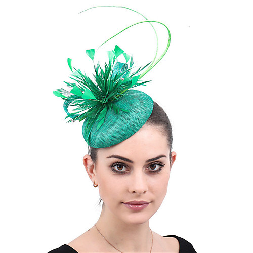 

Сеть / Лен / хлопок Fascinators / Цветы / Аксессуары для волос с Пух / Цветы 1 Свадьба / Вечеринка / ужин Заставка