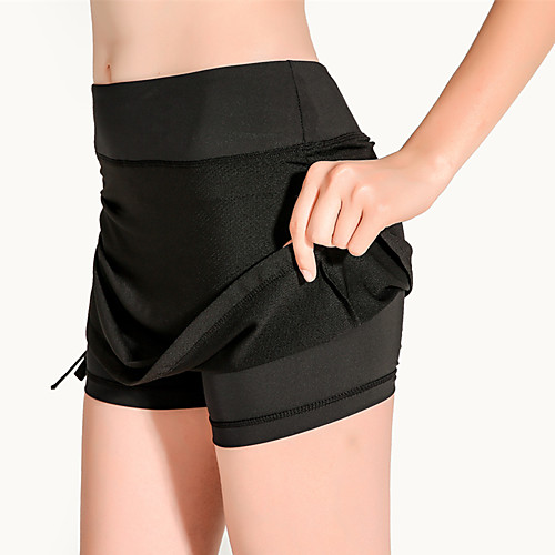 

Women's Yoga Shorts Solid Color Running Fitness Shorts Activewear Breathable Soft Butt Lift Stretchy Slim