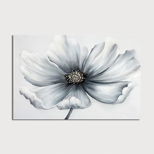 

Oil Painting Hand Painted - Floral / Botanical Modern Stretched Canvas