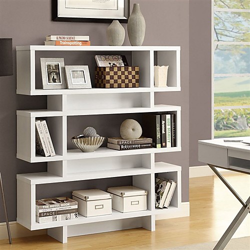 

белый современный книжный шкаф для книжного шкафа для гостиной или офиса