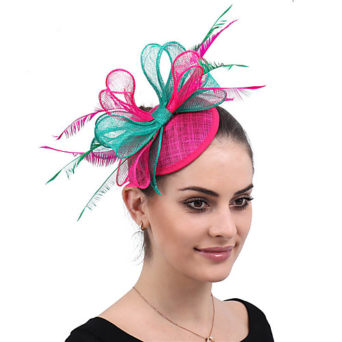 

Сеть / Лен / хлопок Fascinators / Цветы / Аксессуары для волос с Пух / Цветы 1 Свадьба / Вечеринка / ужин Заставка