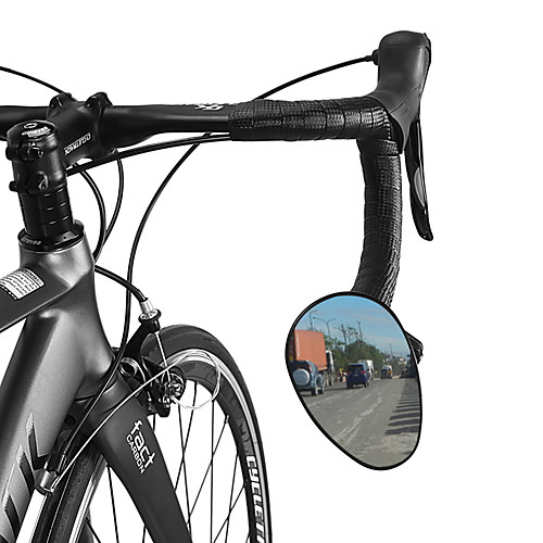 фото Зеркало заднего вида зеркало на велоруль с дропами регулируется прочный простота установки велоспорт мотоцикл велоспорт пвх черный горный велосипед складной велосипед велосипеды для активного отдыха lightinthebox