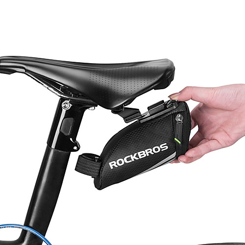 фото Rockbros сумка на бока багажника велосипеда отражение легкость мини велосумка/бардачок резина нейлон ластик велосумка/бардачок велосумка шоссейный велосипед горный велосипед верховая езда lightinthebox