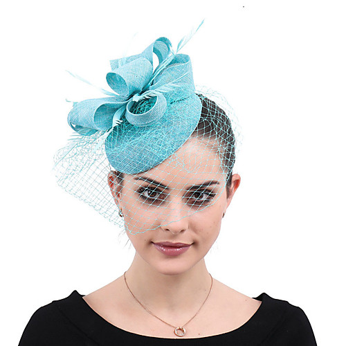 

Сеть / Лен / хлопок Fascinators / Цветы / Аксессуары для волос с Пух / Цветы 1 Свадьба / Вечеринка / ужин Заставка