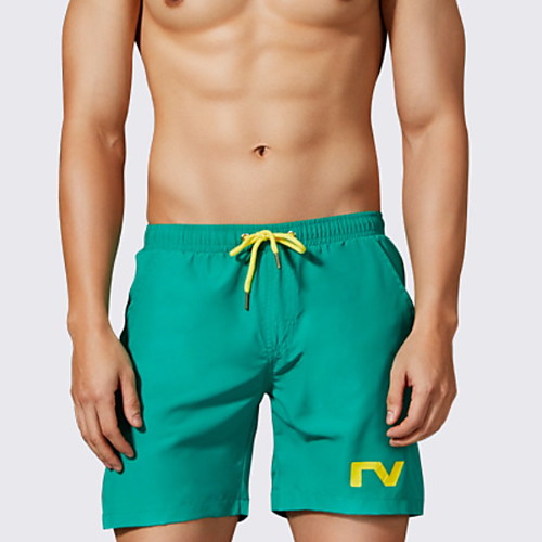

Men's Basic Slim Shorts Pants - Solid Colored Red Yellow Light Blue M L XL