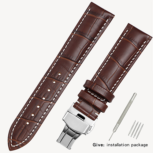 

Замена ткани 1853 мужские кожаные часы с Locke женские кожаные аксессуары Casio Longines браслет 16/18/19/20 мм