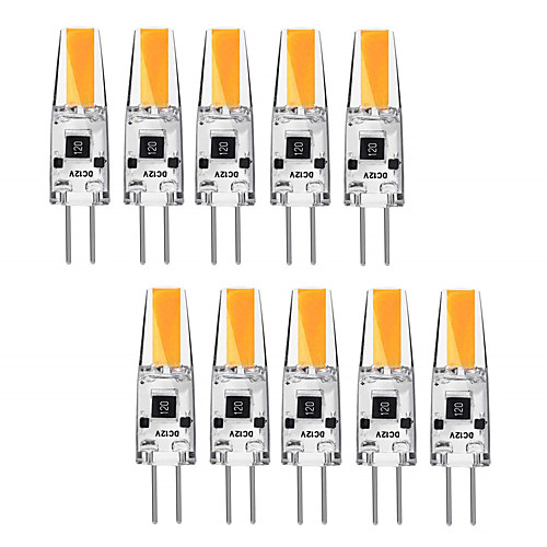 

KWB 10 шт. 3 Вт G4 светодиодные би-контактный базы 12 В лампочки теплый белый и белый галогеновые G4 30 Вт светодиодные замены