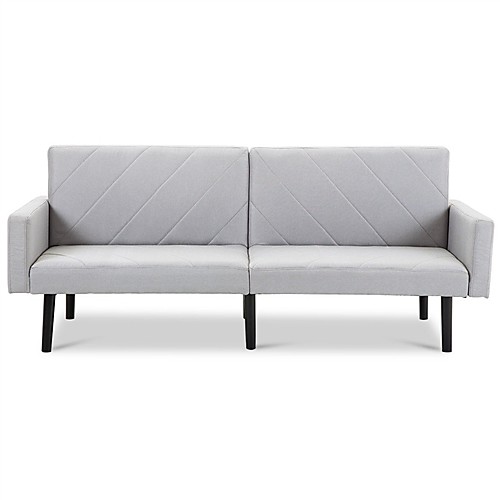 

современный серый лен раскладной футон диван-кровать диван