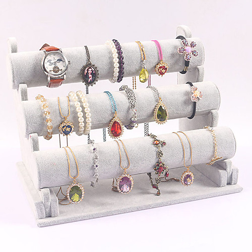 

ледяной бархат трехслойный браслет рамка браслет голова капот ювелирных изделий дисплей кашемир браслет стенд