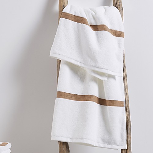 

Высшее качество Банное полотенце, Полоски Хлопко-льняная смешанная ткань 2 pcs