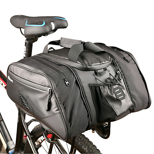 фото 22 l сумки на багажник велосипеда сенсорный экран многофункциональный большая вместимость велосумка/бардачок тпу лайкра терилен велосумка/бардачок велосумка / светоотражающий логотип lightinthebox