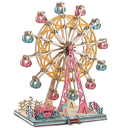 

Wooden Puzzle Logic & Puzzle Toy Ferris Wheel Hand-made Parent-Child Interaction Wooden 1 pcs Kid's Adults' All Toy Gift