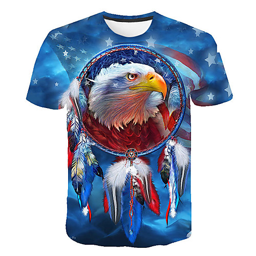 

Men's Daily T-shirt - 3D Print Rainbow