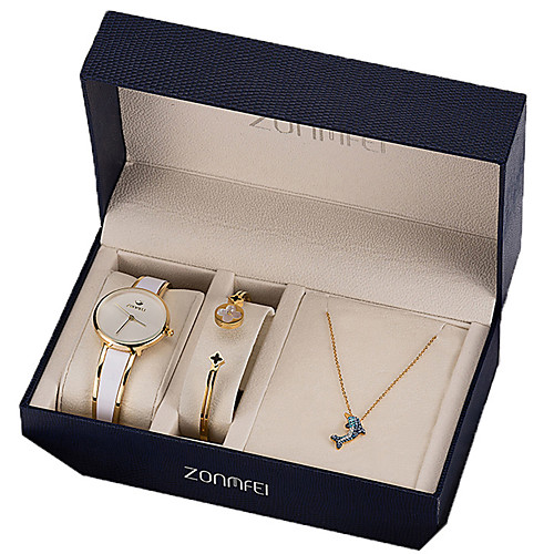 

Women's Quartz Watches New Arrival Fashion Black White Silver Stainless Steel Japanese Quartz Gold White Rose Gold Chronograph Cute New Design 30 m 1 set Analog Two Years Battery Life