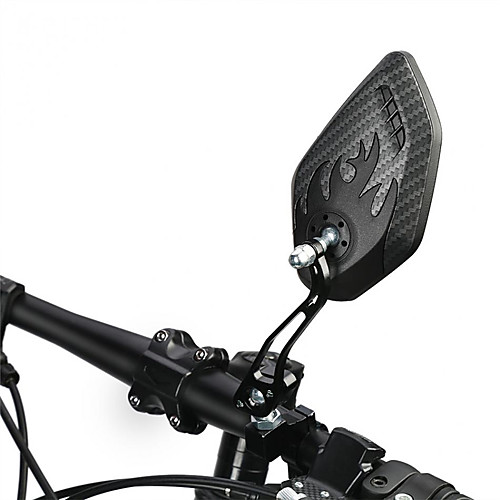 фото Зеркало заднего вида рулевое зеркало на велосипед регулируется прочный широкий угол заднего обзора велоспорт мотоцикл велоспорт aluminum alloy пвх черный Lightinthebox
