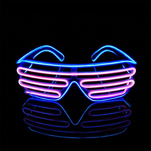 

Brelong два цвета el flash очки party dj светящиеся флуоресцентные шоу бар подарок на вечеринку