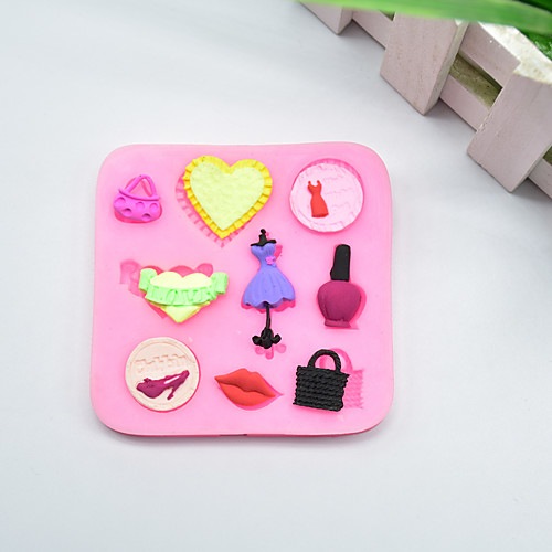 

1pc Silica Gel Adorable Creative Kitchen Gadget DIY Cooking Utensils Cake Molds Bakeware tools