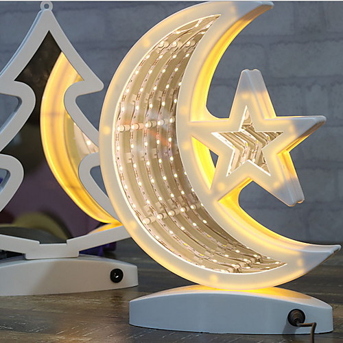 

1шт MOON LED Night Light Тёплый белый USB Творчество 5 V