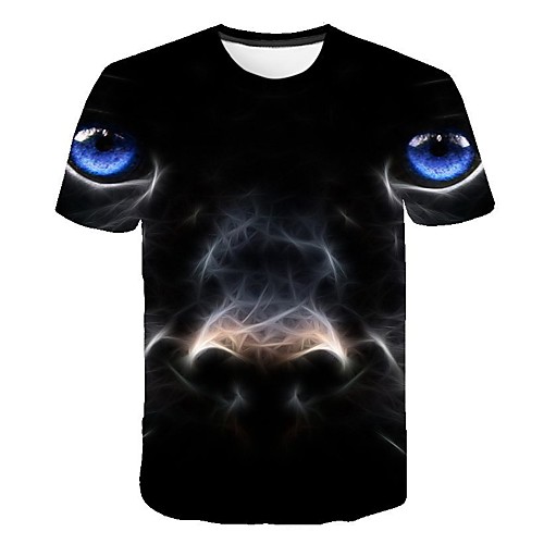 

Men's Daily T-shirt - 3D Print Black