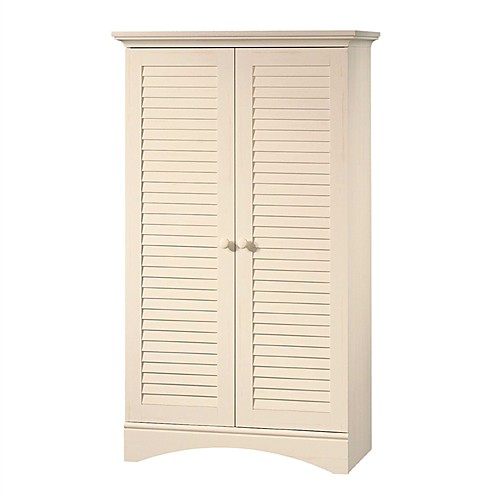 

Жалюзи 2-дверный шкаф для хранения кровать баня шкаф шкаф в антикварном белом