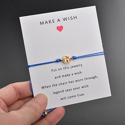 

Жен. Браслет ручной работы Одинарная цепочка Ананас Любовь надежда модный Сплав Браслет Ювелирные изделия Розовый / Светло-синий / Вино Назначение Для вечеринок Повседневные